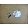 Acharya Tulsi Birth Centenary Unc set having 20 Rupees Silver coin and 5 Rupees Commemorative coin