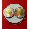 EGYPT 1 POUND RARE BI-METALLIC COIN IN GEM UNC CONDITION