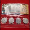 Pope John Paul II - Republic of Congo Rare Special Issue Coin set- 25th Anniversary of his Historic Visit.