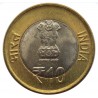 10 Rupees Gandhi Return from South Africa (B) Commemorative Coin in Gem Unc Condition