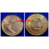 2 Tolarja Very beautiful brass coin of Republika Slovenija in Unc condition