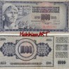 1000 Dinara Rare Banknote of former Yugoslavia issued in 1981