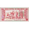 Guinea Bissau very RARE banknote 50 Pesos Genuine Currency for Collection