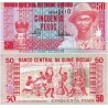 Guinea Bissau very RARE banknote 50 Pesos Genuine Currency for Collection