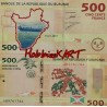 Burundi 500 Francs Crisp Condition Unc Banknote