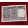 1 Rupee I G Patel Gandhi on Back semi fancy Unc Banknote.