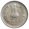 50 Paise Indira Gandhi GEM BUNC Coin 1917-1984 Commemorative Coin