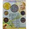 75 Rupees Reserve Bank of India Platinum Jubilee 2010 Commemorative UNC Coin Set (1935-2010)