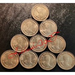 5 Rupees Dadabhai Naroji 10 Copper Nickel coins of Bombay Mint in Gem Bunc Condition