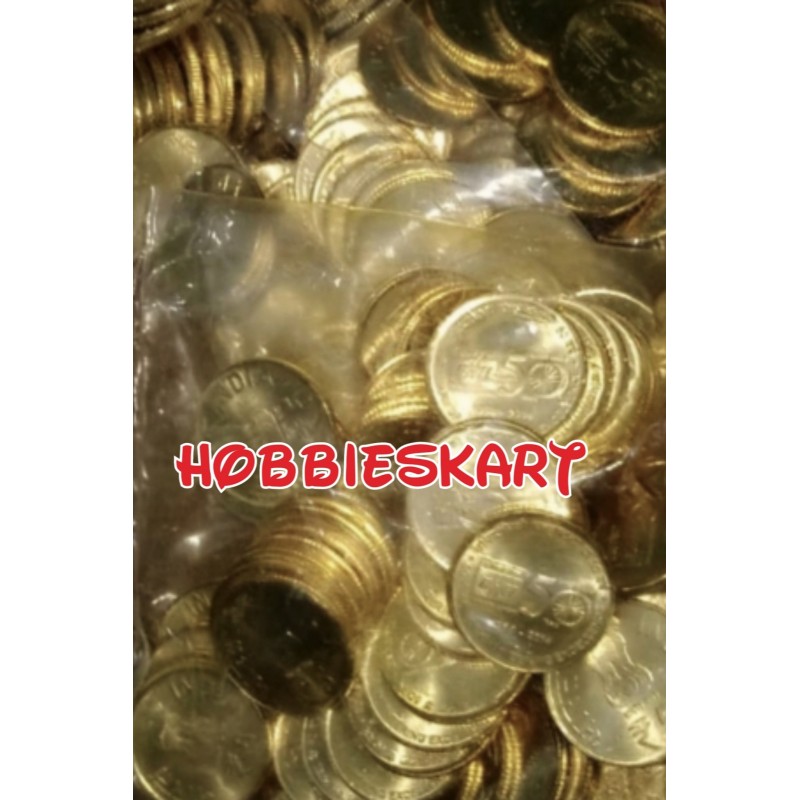5 Rupees Rare BHEL- 100 Coins Sealed Packet of Noida Mint + 1 FREE Assorted RBI 100 Coins Packet