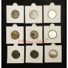5 Rupees Extremely Rare 9 Commemorative Coins in Gem Bunc Condition