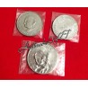 10 Rupees 3 Silver Commemorative Coins of Mahatma Gandhi, 25 Years of Independence and Food for All at Lowest Price