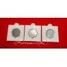 2 Rupees 3 coins Rare Mint Set of Water for Life (B+H+C)