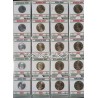 Set of 20 Gem Unc 75 Years of Independence Rare Coins Set