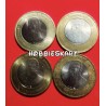 10 Rupees 4 Unc Bi-metallic Misprint Error Coins of Swami Chinmayanand
