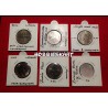 1 Rupee Rare Combo of 6 Commemoratives Single Mint Coins complete set in Unc/Bunc Condition at Lowest Price