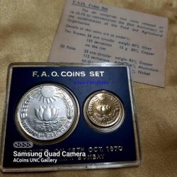 1970 Food For All 2pcs UNC...