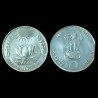 10 Rupees Rare Silver Coin of 1970 (B) in excellent Condition