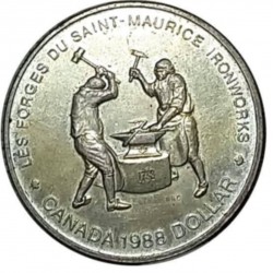 1 Dollar Canada 1988 Rare Silver Coin at Lowest Price Guaranteed