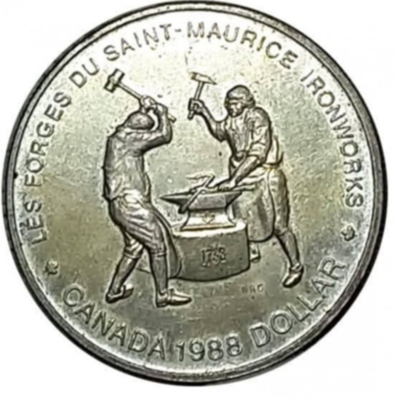 1 Dollar Canada 1988 Rare Silver Coin at Lowest Price Guaranteed