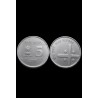 5 Rupees Extremely Rare 2007 Cross Coin at Lowest Price