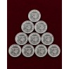 5 Rupees 10 ONGC coins of Calcutta Mint in Excellent Condition at Lowest Price