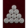 5 Rupees 10 ONGC coins of Hyderabad Mint in Excellent Condition at Lowest Price