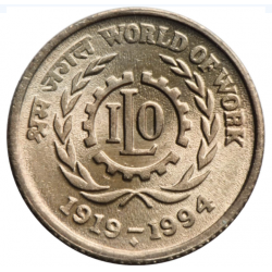 5 Rupees ILO World of Work...
