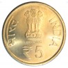5 Rupees GEM UNC Coin of 125th Birth Anniversary of Jawaharlal Nehru 1889-2014 of Bombay Mint
