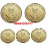 5 Rupees Rani Gaidnilu 5 Gem Unc coins of Hyderabad mint