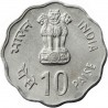 10 Paise- IX Asian Games Gem UNC Coin of Hyderabad Mint