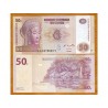 CONGO 50 FRANCS CRISP CONDITION UNC BANKNOTE