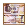 GUINEA 1000 FRANCS CRISP CONDITION UNC BANKNOTE
