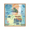 MADAGASCAR 100 ARIARY NEW DESIGN CRISP CONDITION UNC BANKNOTE