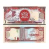 TRINIDAD AND TOBAGO 1 DOLLAR CRISP CONDITION UNC BANKNOTE
