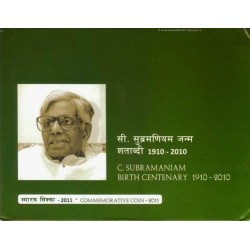 2010 - C Subramaniam Birth Centenary - Rare Hyderabad Mint Set at Lowest Price Guaranteed