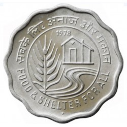10 Paise "Food and Shelter...